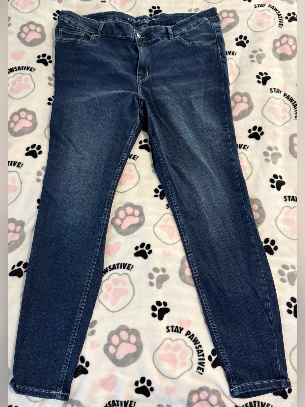 Maurices Dark Blue Skinny Jeans